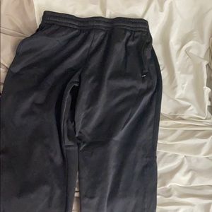 black joggers